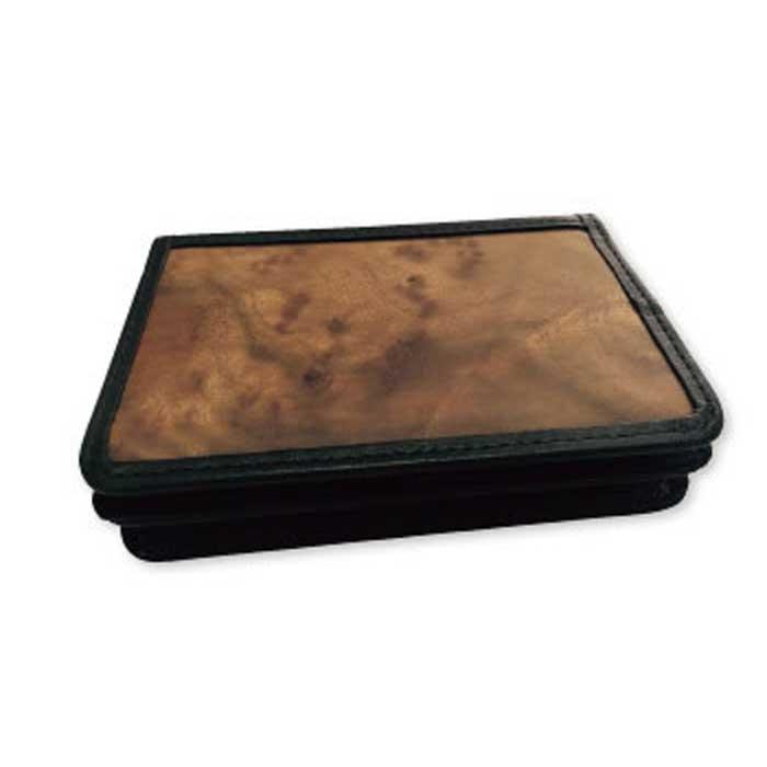 木の名刺入れ 楠バール