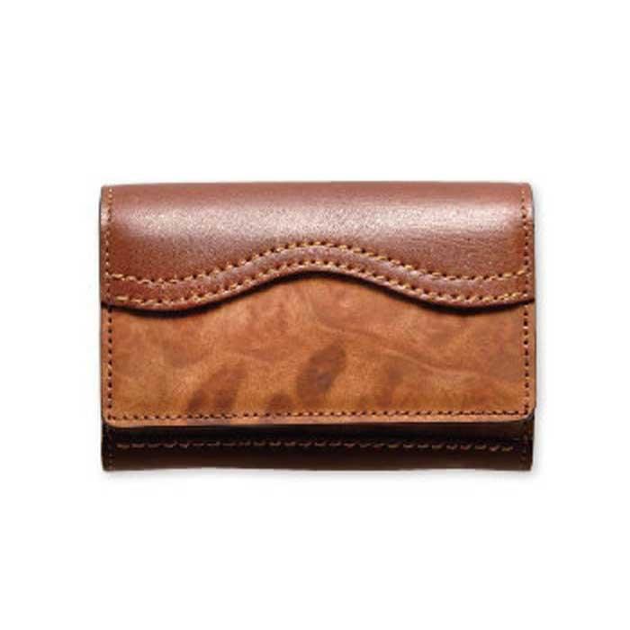 木のカードケース 楠バール