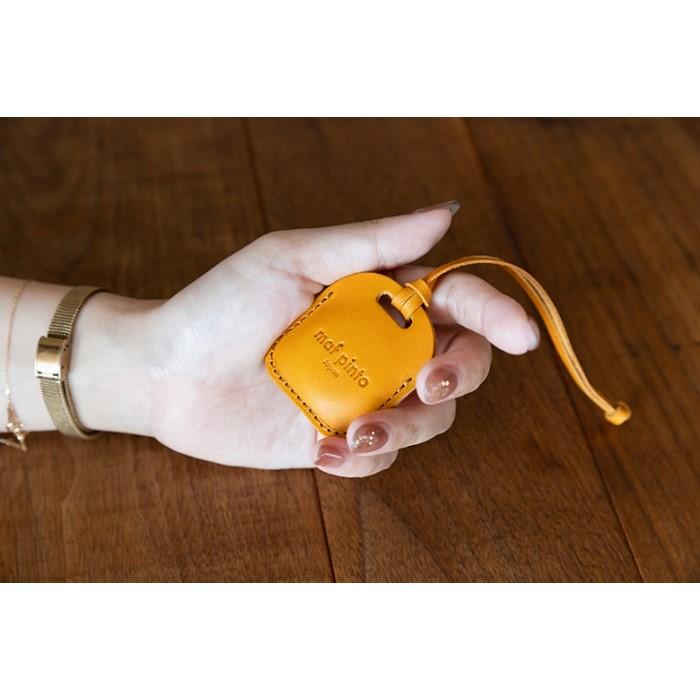 【ふるさと納税】maf pinto (マフ ピント) air tag ケース カバー スクエア 保護 レザー 本革 日本製【全9色】 サムネイル2