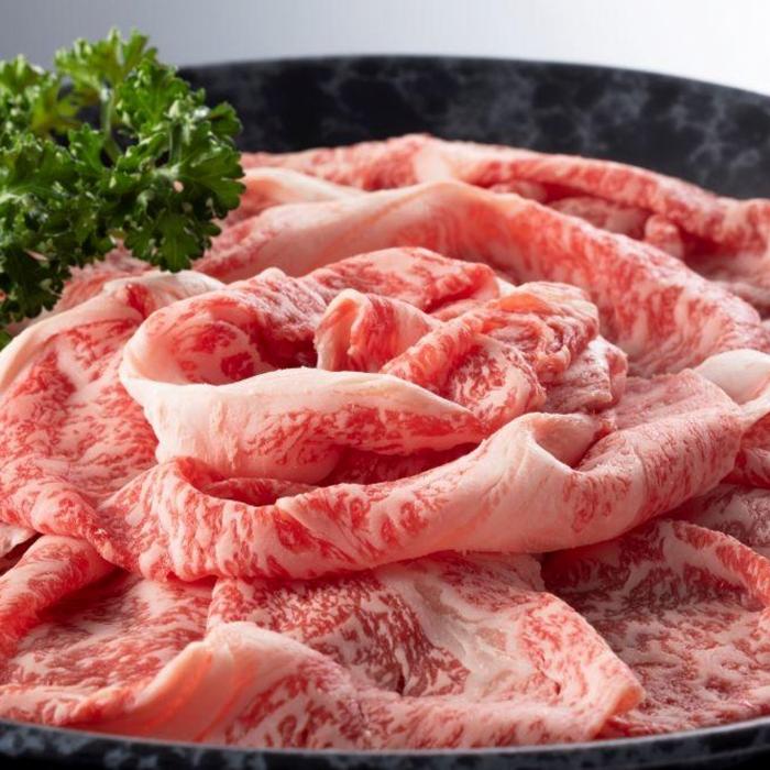 【ふるさと納税】【A4～A5】博多和牛肩ロースしゃぶすき焼き用 600g | 福岡県 大川市 ふるさと納税 ふるさと 納税 お取り寄せグルメ 取り寄せ グルメ お取り寄せ お肉 肉 博多和牛 和牛 しゃぶしゃぶ すき焼き 10000円 1万円 サムネイル3