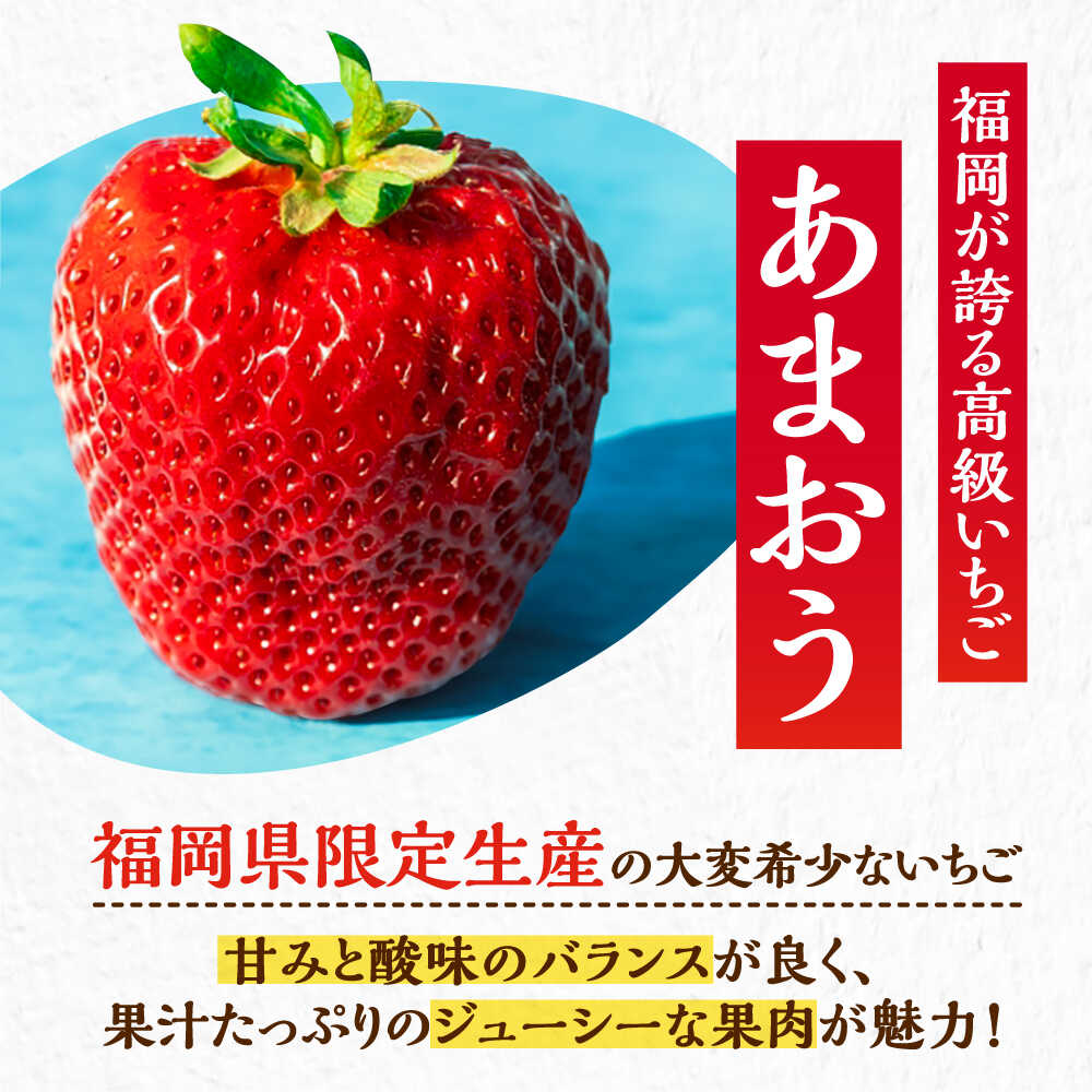 【ふるさと納税】【2月-4月発送】農家直送 あまおう 540g （270g以上 × 2 パック） 土耕栽培《豊前市》【内藤農園】果物 いちご [VAB014] 8000 8000円 サムネイル3