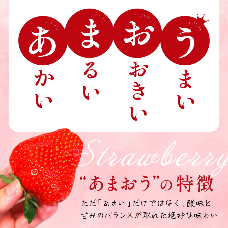 【ふるさと納税】フルーツソムリエが選んだ福岡産【春】あまおう4パック 福岡県産 いちご 苺 あまおう 約 1kg 旬 果物 フルーツ 福岡 中間市 期間限定 先行予約 2026 送料無料 お取り寄せ スイーツ ケーキ タルト ジャム パフェ シャーベット【011-0073】 サムネイル3