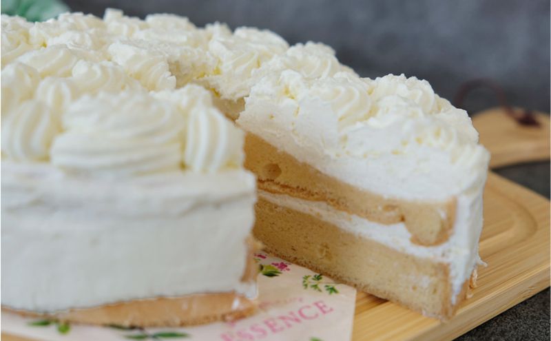 【ふるさと納税】【低糖質】手作り　シンプルデコレーション大豆粉ケーキ - 画像3