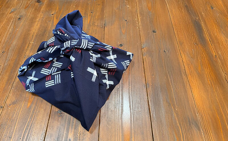 【ふるさと納税】風呂敷 叶模様の風呂敷 大サイズ(赤) ふろしき スカーフ ひざ掛け 小郡市 福岡 サムネイル3