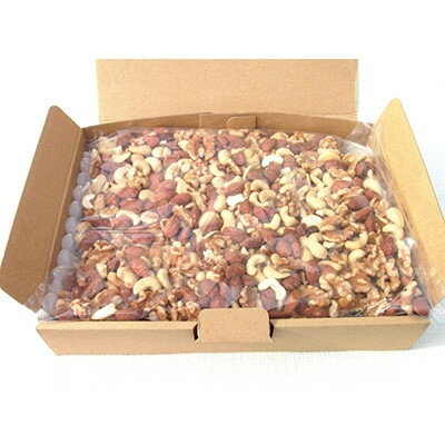 【ふるさと納税】【毎月定期便】天然熟成天日塩 ミックスナッツ 800g(800g×1袋)(大野城市)全6回【4062695】 - 画像3