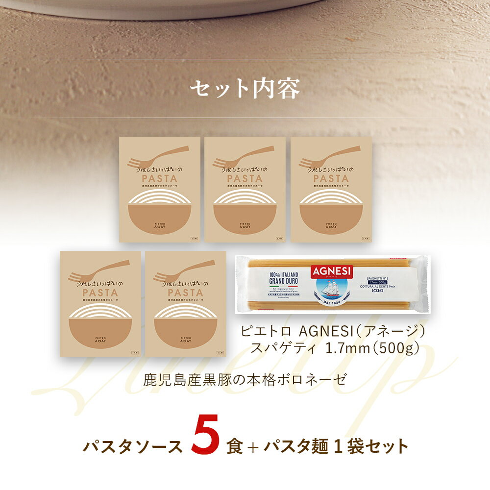 【ふるさと納税】ピエトロ 鹿児島産黒豚の本格ボロネーゼ 5食セット パスタソース 5食 ピエトロ 調味料 パスタソース レトルト 長期保存 保存食 備蓄 送料無料 サムネイル2