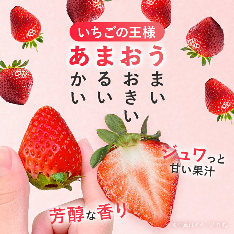 【ふるさと納税】冷凍いちご（あまおう）約1kg ジャム シロップ スムージー 冷凍 イチゴ 苺 あまおう 果物 くだもの フルーツ 冷凍果実 冷凍フルーツ 先行予約 送料無料 サムネイル2