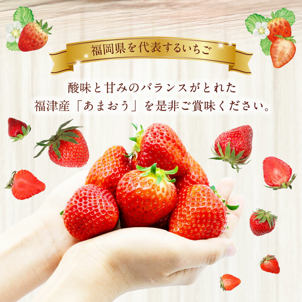 【ふるさと納税】『空飛ぶあまおう』 福津産 あまおう 約180g×6パック 約1.08kg 【スカイフローラファーム】 いちご 苺 イチゴ フルーツ 九州 福岡 果物 冷蔵 福岡県 福津市 送料無料 【2026年5月より順次発送】 ［G0155］ サムネイル3
