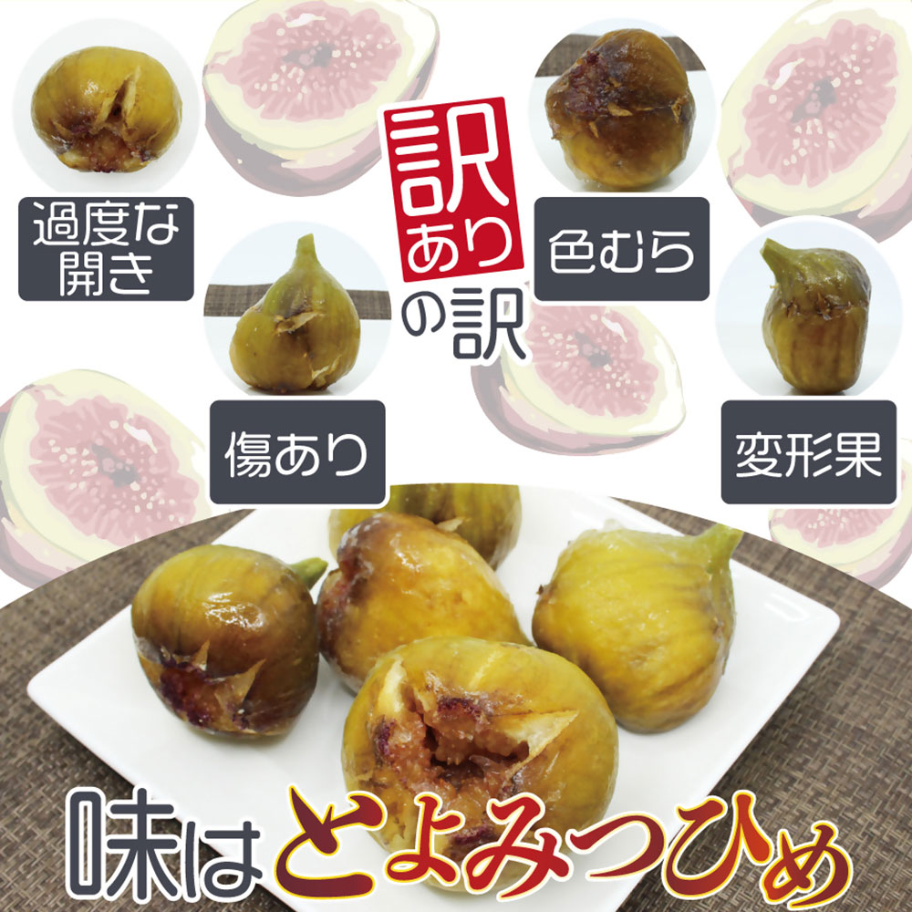 【ふるさと納税】【選べる容量】福岡県産 いちじく「とよみつひめ」 計500g 計1kg 計2kg 計3kg イチジク 無花果 くだもの 果物 果実 フルーツ 訳あり 訳アリ 訳あり品 真空パック シャーベット 冷凍 国産 九州 福岡県 福津市 送料無料 [G2325][G2326][G2327][G2328] サムネイル3