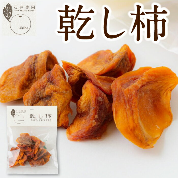石井農園 乾し柿 70g入り ドライフルーツ (10個セット) 柿 かき カキ 乾燥柿 減農薬 スイーツ お菓子 果物 フルーツ 送料無料 福岡県 うきは市