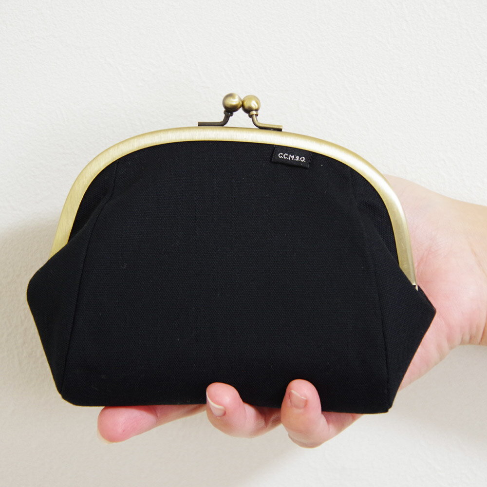 【ふるさと納税】親子がま口財布 黒/赤 選べるカラー がま口 財布 コンパクト 小物入れ カード入れ 収納 ファッション レディース メンズ 男女兼用 送料無料 サムネイル3