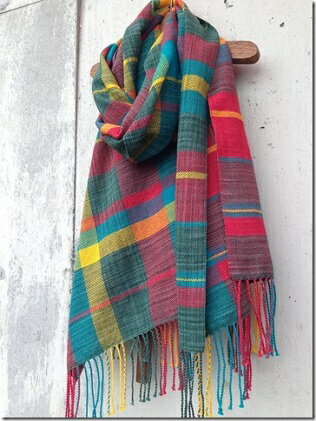 【ふるさと納税】ito to iro 手染め・手織り仕上「ストール」メリノウール100%ストール【2】 ファッション小物 サムネイル2