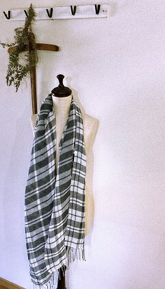 【ふるさと納税】ito to iro 【2】リネン100%　染織りストール ファッション小物 サムネイル3