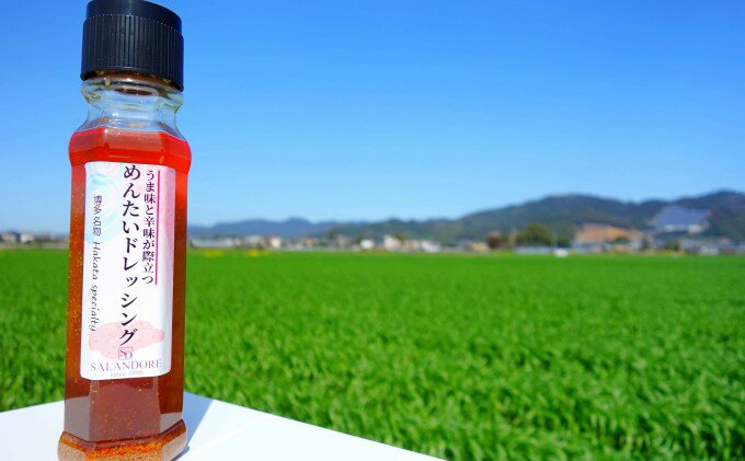 【ふるさと納税】【-うま味と辛味が際立つ-めんたいドレッシング】（標準サイズ200ml）24本セット 調味料 サムネイル3