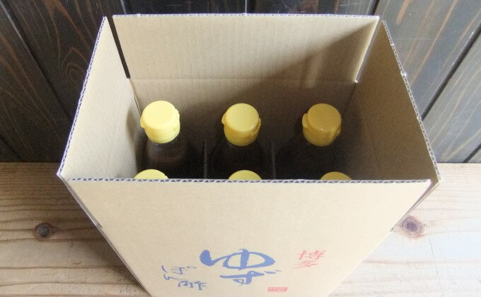 【ふるさと納税】ぽん酢 ゆずぽん酢 博多 老舗 360ml×6本 セット 味付けぽん酢 調味料 ポン酢 果物類 柚子 完熟ゆず 水炊き 香り ノンオイルドレッシング サムネイル3
