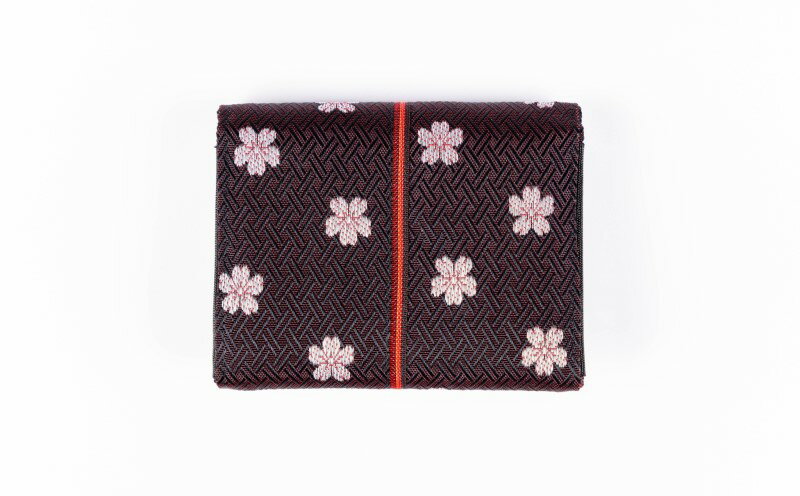 【ふるさと納税】カードケース 大 桜柄(ジャバラ) サムネイル3