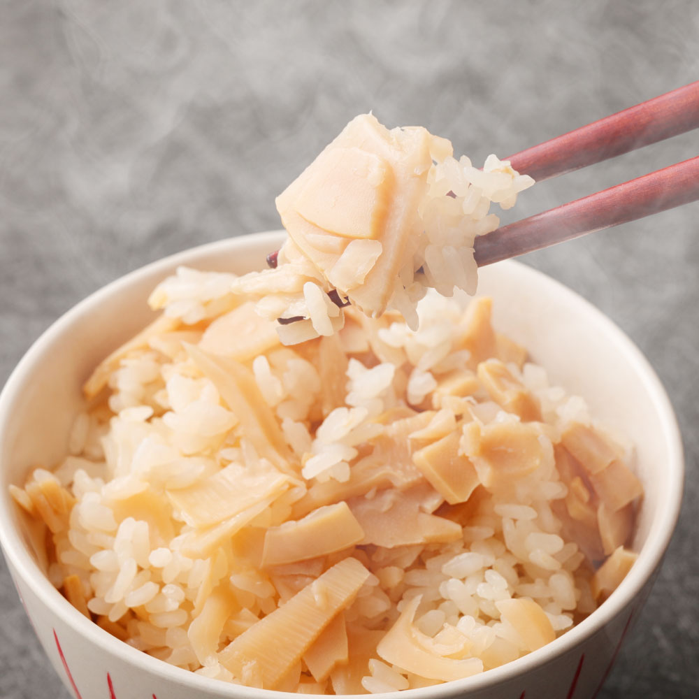 【ふるさと納税】＜選べる＞たけのこ組合セット 合計5～10袋 （筍水煮2～4パック ご飯の素3～6パック） 筍 タケノコ 国産筍使用 保存食 備蓄 おかず 和食 惣菜 加工食品 パック 国産 A38 B14 送料無料 - 画像3