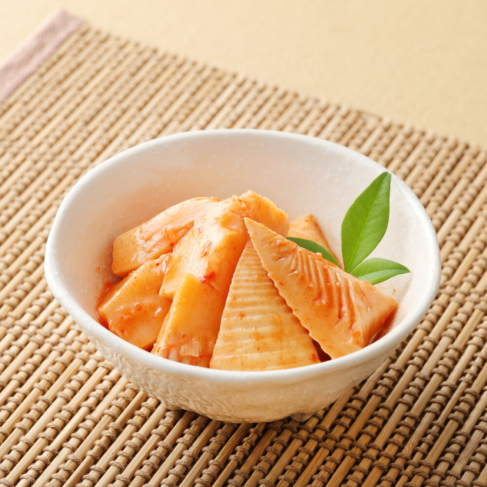 【ふるさと納税】B24 キムチ たけのこ 250g×10袋 筍 タケノコ 国産筍使用 保存食 備蓄 おかず 惣菜 おつまみ 加工食品 パック 国産 送料無料 - 画像3