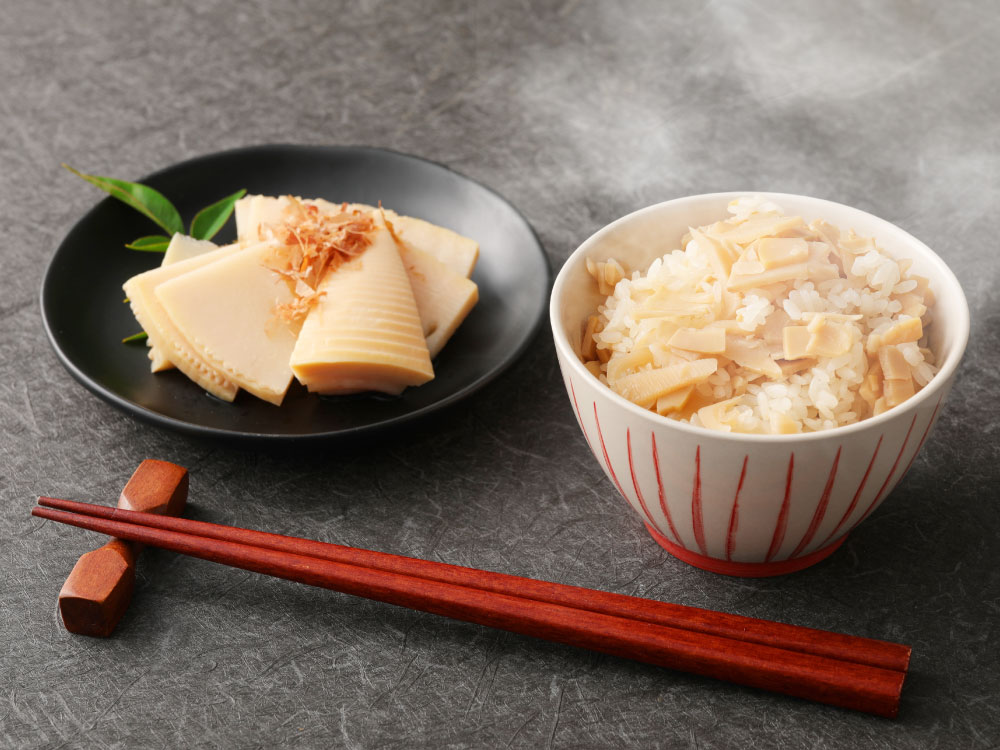 【ふるさと納税】A91 たけのこ水煮 5パックセット 筍 タケノコ 国産筍使用 保存食 備蓄 おかず 和食 惣菜 加工食品 パック 国産 送料無料 - 画像3