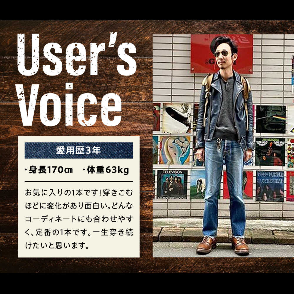 【ふるさと納税】受注生産 スリムジーンズ セルビッチデニム 日本製 ジーパン デニム パンツ アメカジ メンズ スリムデニム ハンドメイド AF-7 66 アトリエフロート 糸島市 / atelier FLOAT [AAF005] サムネイル3