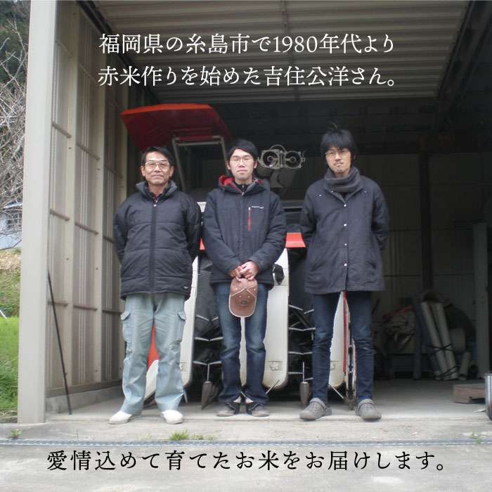 【ふるさと納税】全5回定期便(月1回) 赤米・黒米・雑穀米 健康ごはんのお米セット 糸島市 / 二丈赤米産直センター [ABB018] 常温 39000円 3万9千円 - 画像3