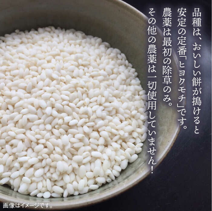 【ふるさと納税】福吉産・ 山つき の もち米 1kg 《糸島》【二丈赤米産直センター】 [ABB027] 糯米 餅 おこわ 米 1kg 無洗米 常温 4000円4千円 - 画像3