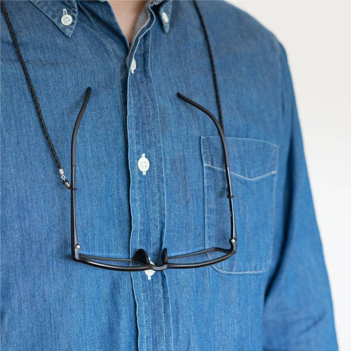 【ふるさと納税】レザーグラスコード 糸島市 / タビノキセキ アクセサリー/革/クラフト [ADB015] 26000円 2万6千円 サムネイル2