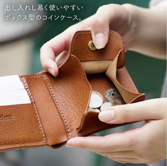 【ふるさと納税】二つ折り財布《糸島》【LADIES&GENTLEMEN】 革 革製品 革財布 [ADK015] 48000円 サムネイル3