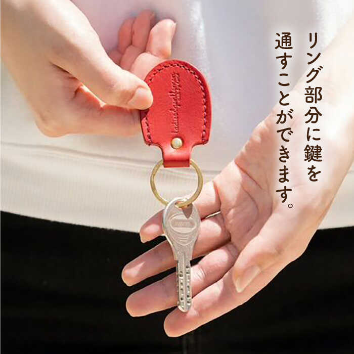 【ふるさと納税】アンカーキーホルダー 糸島市 / LADIES＆GENTLEMEN 本革 革製品 レザー 雑貨 [ADK067] 7000円 7千円 サムネイル3