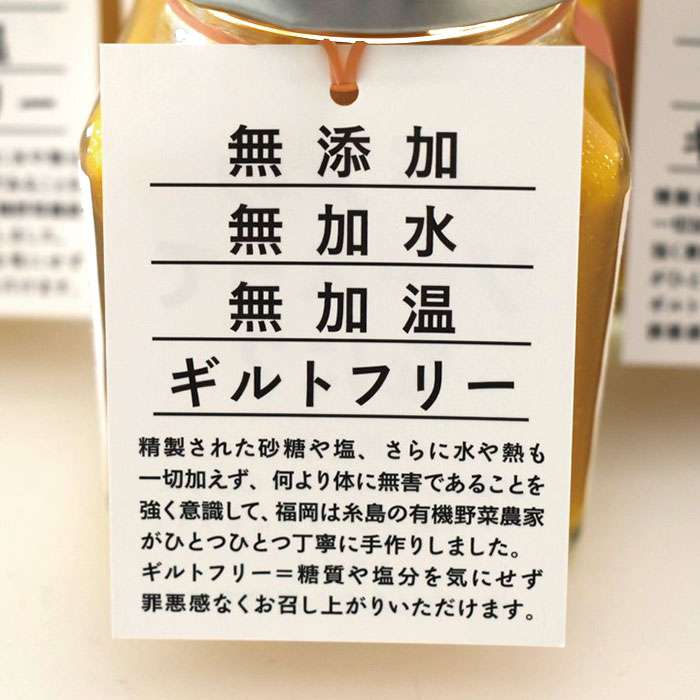 【ふるさと納税】無添加,無加水,無加温,ギルトフリー畑のとれたてパンのソース3種セット(オーガニックナガミツファーム)[AGE001] 13000円 サムネイル2