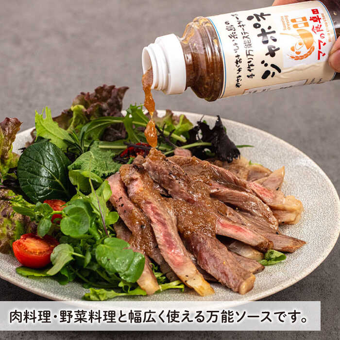【ふるさと納税】ジャポネソース 1本 糸島市 / モンシュシュママの食卓 [AGH005] おためし 肉料理 6000円 サムネイル3