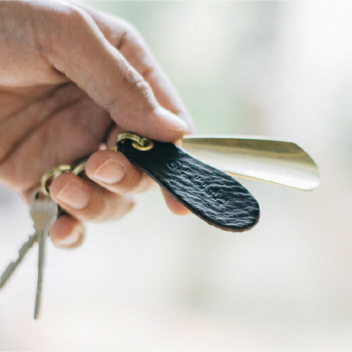 【ふるさと納税】 ブラス シューホーン キーホルダー 13008 （B） 糸島 / Duram Factory [AJE008] 靴ベラ キーケース サムネイル3