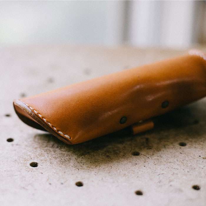 【ふるさと納税】 メガネ ケース 9003 糸島 / Duram Factory [AJE002] 手縫い シンプル 26000円 サムネイル3