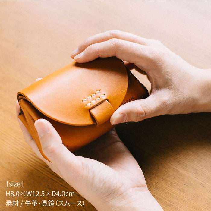 【ふるさと納税】 マルチプルパース 革財布 11012 糸島 / Duram Factory [AJE003] 手作り コンパクト 35000円 サムネイル2