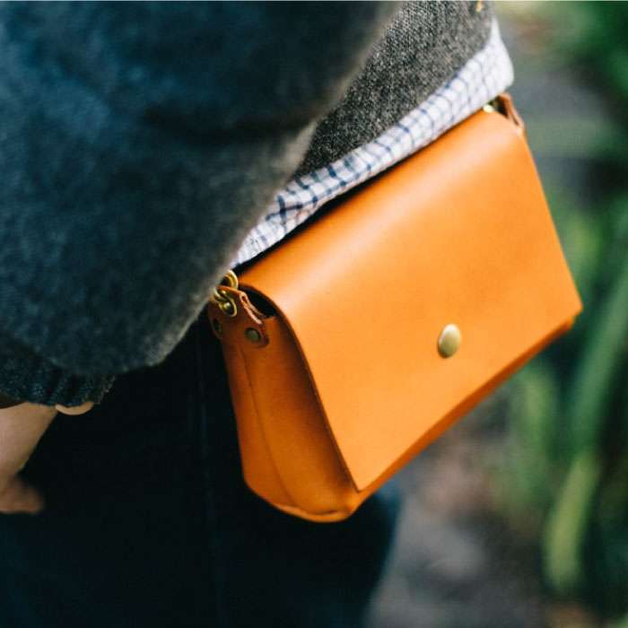 【ふるさと納税】 ミニマルポーチ ベルトストラップセット 21001 糸島 / Duram Factory [AJE040] ウエストバッグ ハンドバッグ サムネイル3