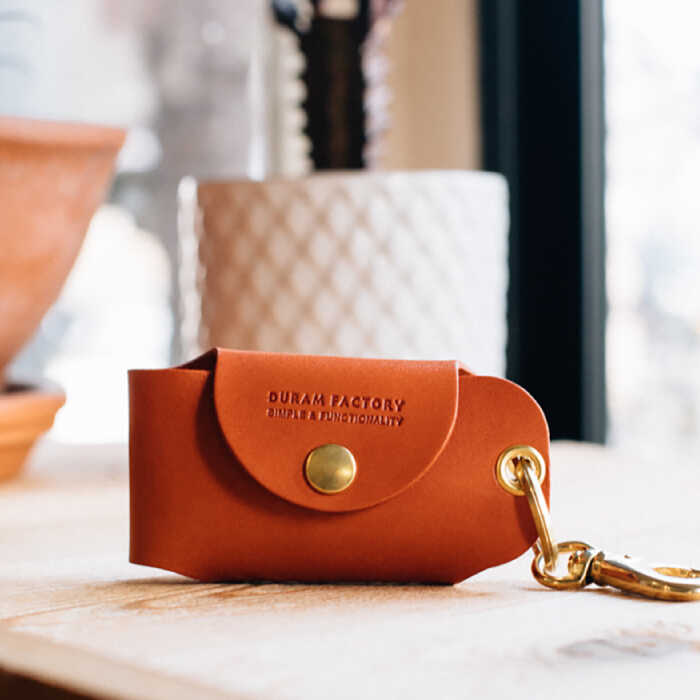 【ふるさと納税】スマート キーケースL 22021 糸島市 / Duram Factory [AJE066] 本革 レザー - 画像3