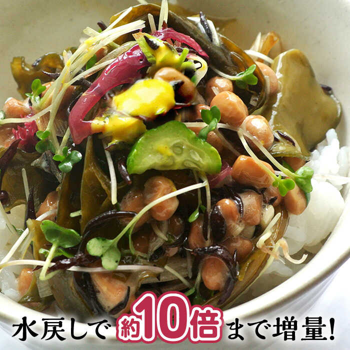 【ふるさと納税】糸島の乾物 海藻 いとしま 海のサラダ 2袋【山下商店】 いとしまごころ [ANA012] 常温 4000円4千円 サムネイル3