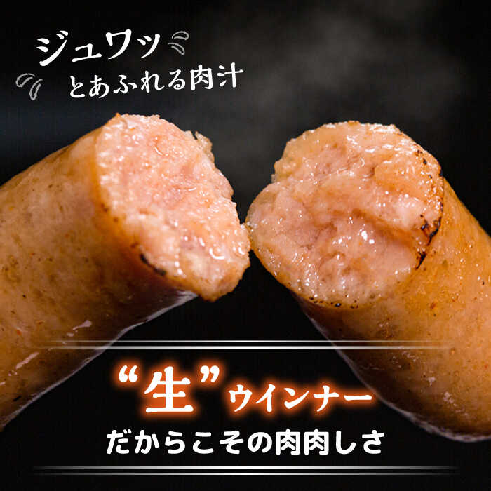 【ふるさと納税】生ウインナー30本（5本×6種） 糸島市 / 志摩スモークハウス [AOA006] 11000円 肉 加工品 贈り物 セット ソーセージ サムネイル2