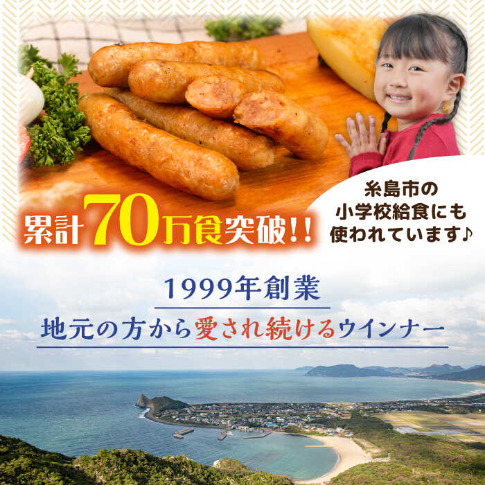 【ふるさと納税】生ウインナー30本（5本×6種） 糸島市 / 志摩スモークハウス [AOA006] 11000円 肉 加工品 贈り物 セット ソーセージ サムネイル3