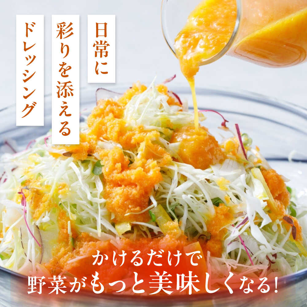 【ふるさと納税】【贈答用】糸島野菜を食べる生ドレッシング（人参・玉葱 2本セット） 糸島市 / 糸島正キ [AQA045] 10000円 1万円 常温 サムネイル2