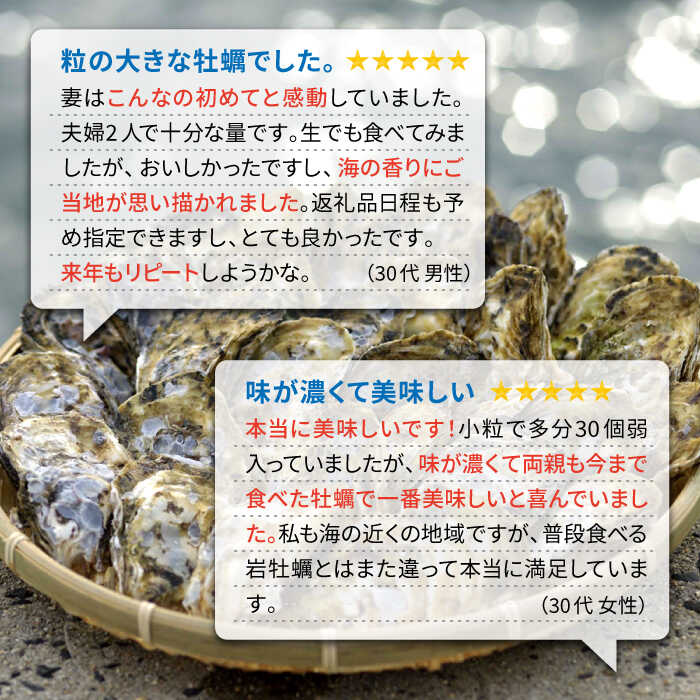 【ふるさと納税】福岡県糸島産・殻付き牡蠣 加熱用 5kg(65粒前後) 糸島 日進丸 [AWA007-7] サムネイル3