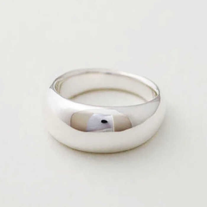 【ふるさと納税】【日常のアクセントに】シルバーリング（LS-01）＜THREE TREES＞那珂川市 | アクセサリー ジュエリー リング 指輪 シルバー 贈り物 プレゼント [GBJ001] 70000 70000円 7万円 以上 サムネイル2