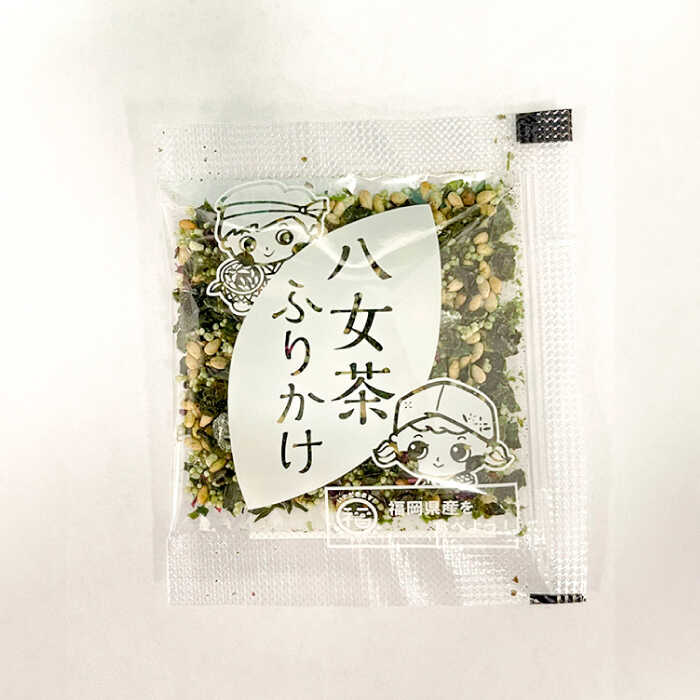 【ふるさと納税】八女茶ふりかけ 10袋（10袋×10 計100個）＜株式会社E2C＞那珂川市 | ふりかけ 便利 お手軽 小分け ご飯のお供 福岡 八女茶 簡単 ふりかけご飯 粉 アレンジ [GEO010] 10000 10000円 1万円 以上 サムネイル2