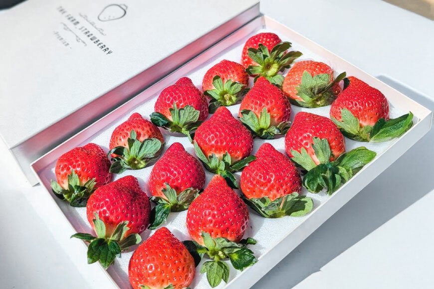 【ふるさと納税】 いちご あまおう プレミアムEX 400g 1パック 化粧箱入り[THE FARM_strawberry 福岡県 宇美町 um40azo780014] 苺 イチゴ 甘い あまい フルーツ 果物 果実 サムネイル2