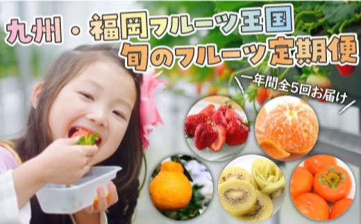 【人気】九州・福岡フルーツ王国.旬のフルーツ定期便Jセット.EH001