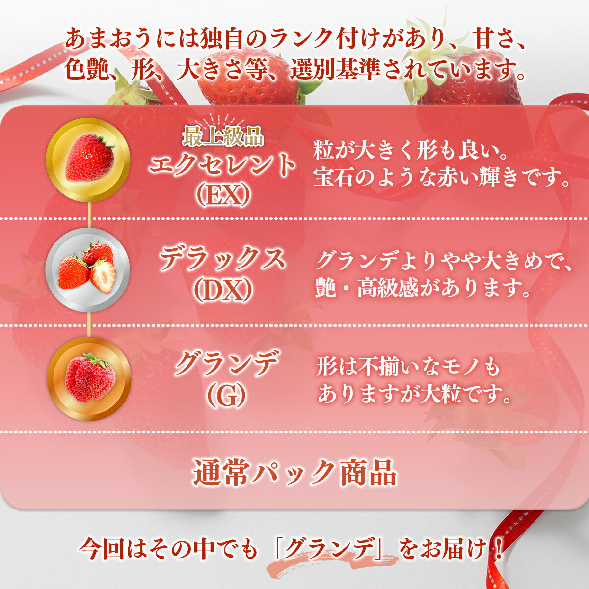 【ふるさと納税】＜先行予約受付中！2025年12月以降順次発送予定＞ ≪容量選べる≫ 福岡県産 あまおう (計500g～1kg) いちご イチゴ 苺 ストロベリー 果物 フルーツ おやつ デザート スイーツ 福岡県 小分け アマオウ 12月発送 期間限定 数量限定 冷蔵【エフビーネット】 サムネイル3