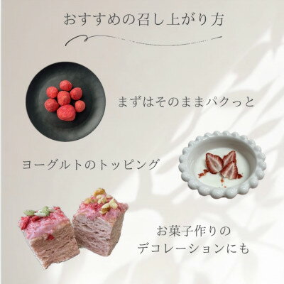 【ふるさと納税】フリーズドライあまおう【円らか】20g×2袋(水巻町)【1641600】 サムネイル3