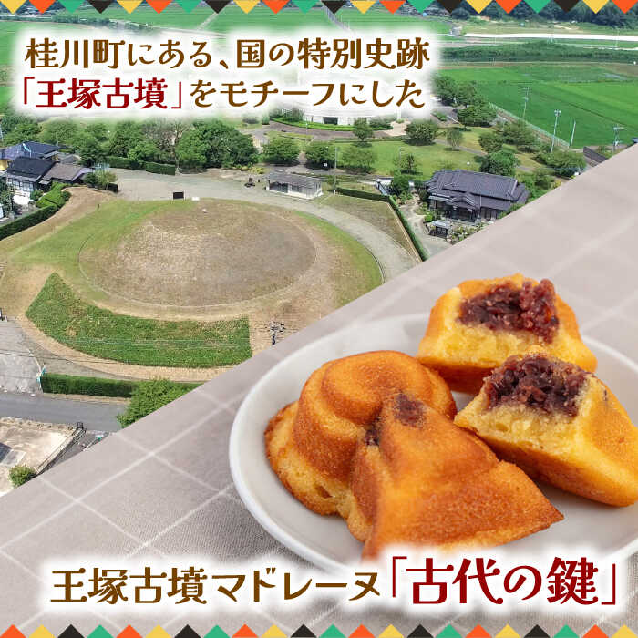 【ふるさと納税】 王塚古墳 マドレーヌ （12個入り） ▼ 内祝い お返し お祝い プレゼント お菓子 おかし 菓子 詰め合わせ ギフト スイーツ お土産 手土産 個包装 福岡 お取り寄せ バター あんこ しっとり 桂川町/菓子工房メルシー[ADAJ001] 10000円 以上 1万円 以上 - 画像2