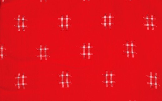 【ふるさと納税】 半纏 はんてん 久留米織 久留米はんてん子供奴 子供用 キッズ 3才～4才用 赤 はんてん 綿入れはんてん 井桁柄 子供服 株式会社桑野 おすすめ 福岡県 大木町 BA004 サムネイル3