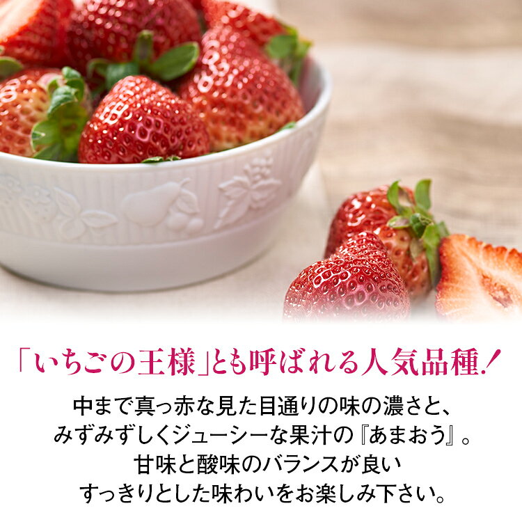 【ふるさと納税】福岡産 あまおう ギフト箱 量が選べる 約300g 約600g 苺 果物 フルーツ 九州産 福岡県産 冷蔵 箱入り ギフト 贈り物 送料無料【11月下旬発送開始予定】 イチゴ フルーツ ※北海道・沖縄・離島は配送不可 大木町産 南国フルーツ CO-S0003 CO005 CO006 サムネイル3